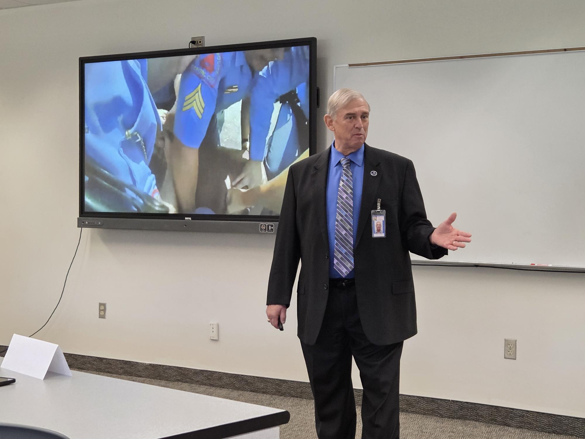 Kenneth Dugger teaching